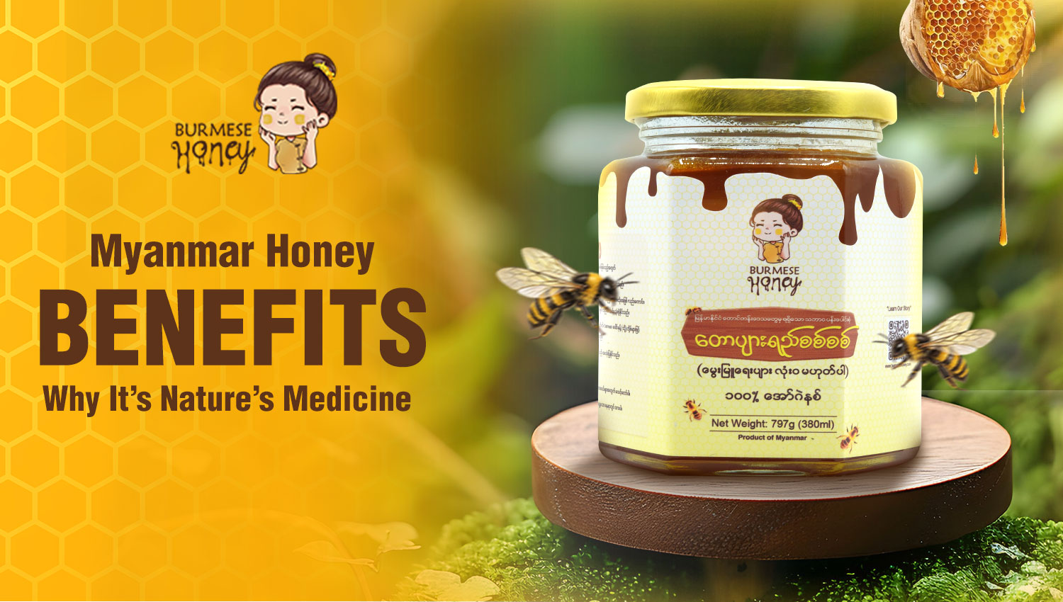 myanmar honey benefits - Burmese Honey